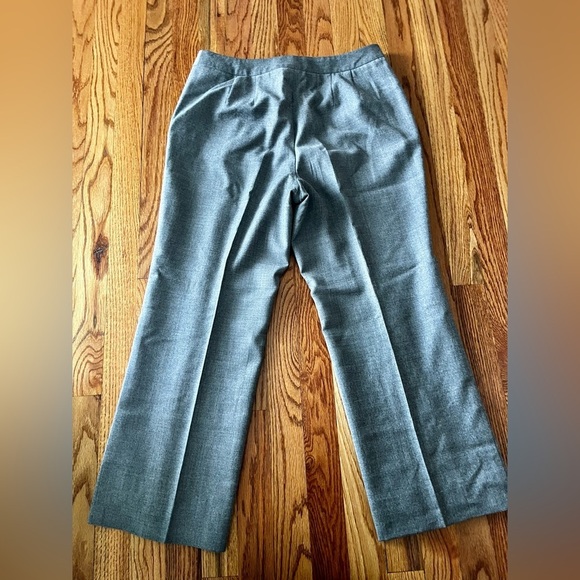 Talbots Petites Women’s Size 10 Gray Wool Dress Slacks Pants Lined - Picture 10 of 10